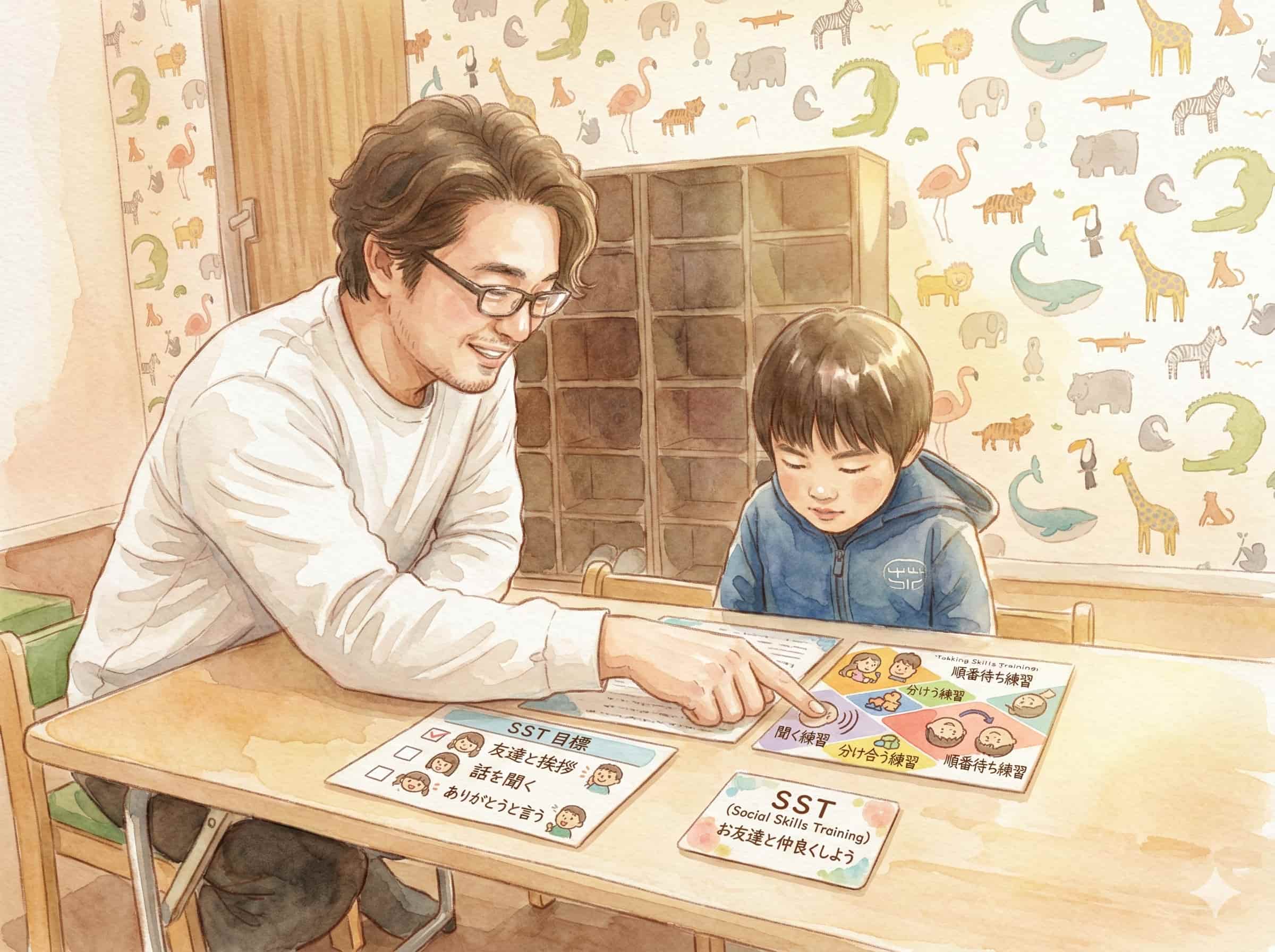 玄関から始まる社会性練習